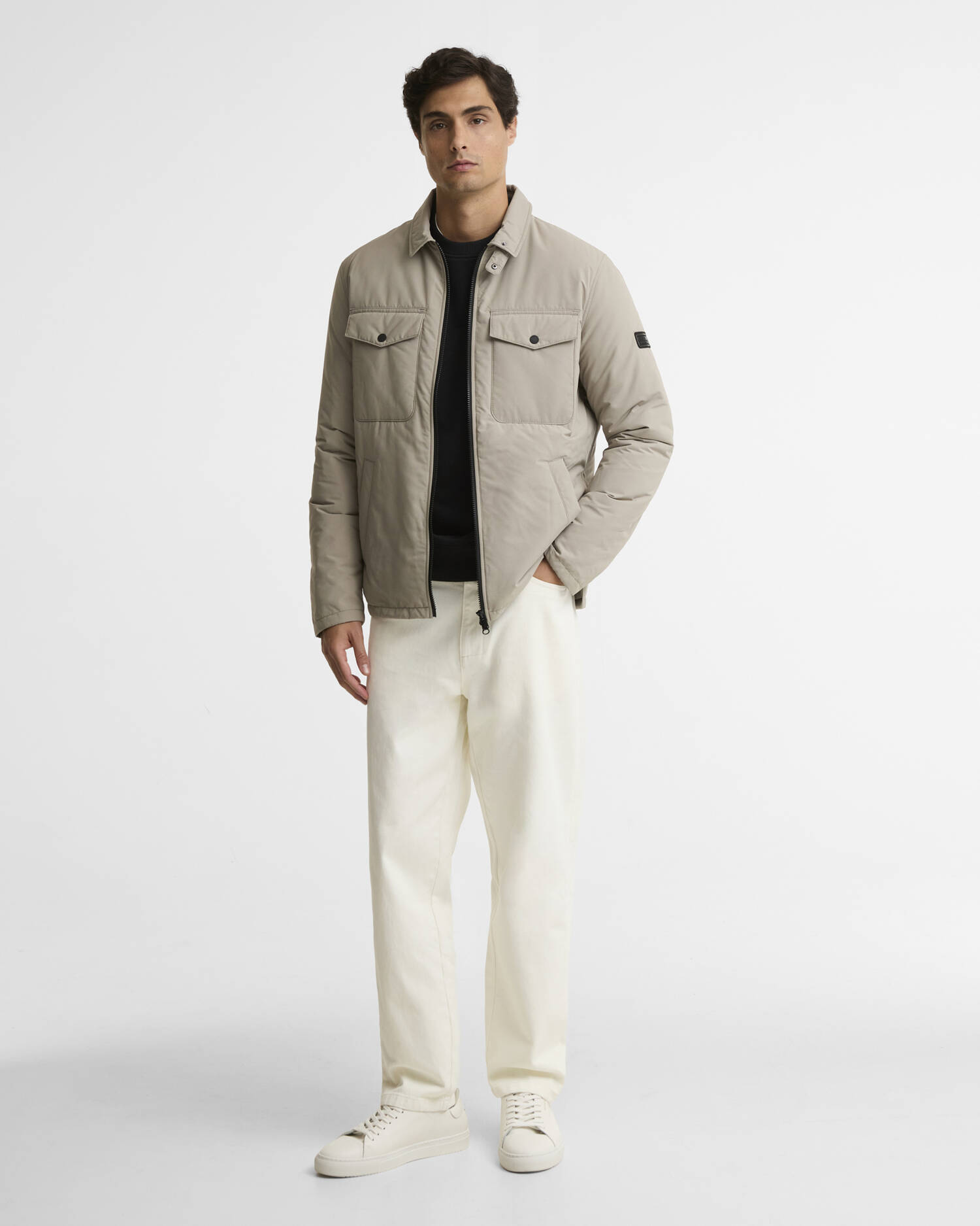 Distill Quilted Jacket Concrete image number 1