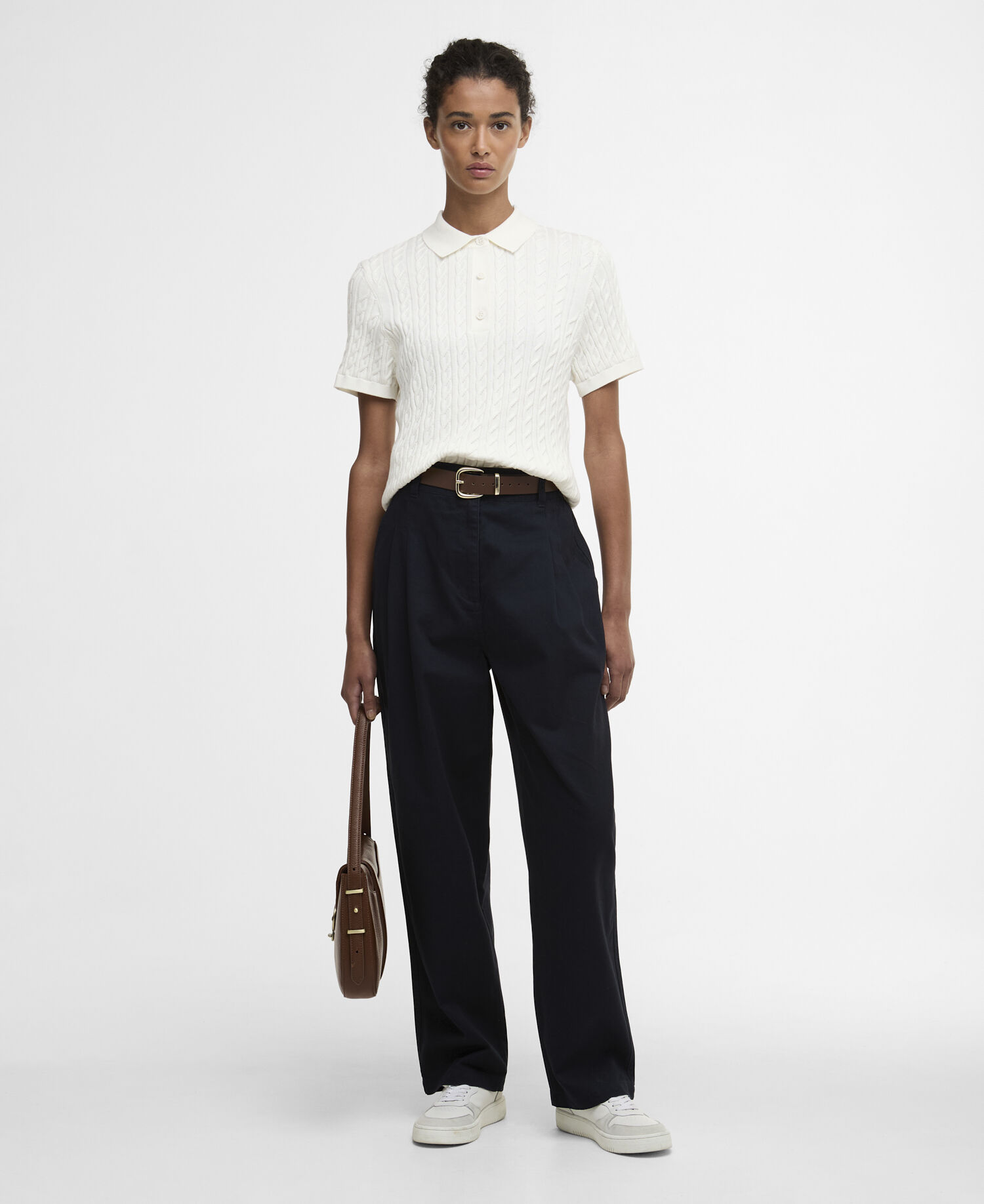 Fern Tapered Trousers Navy