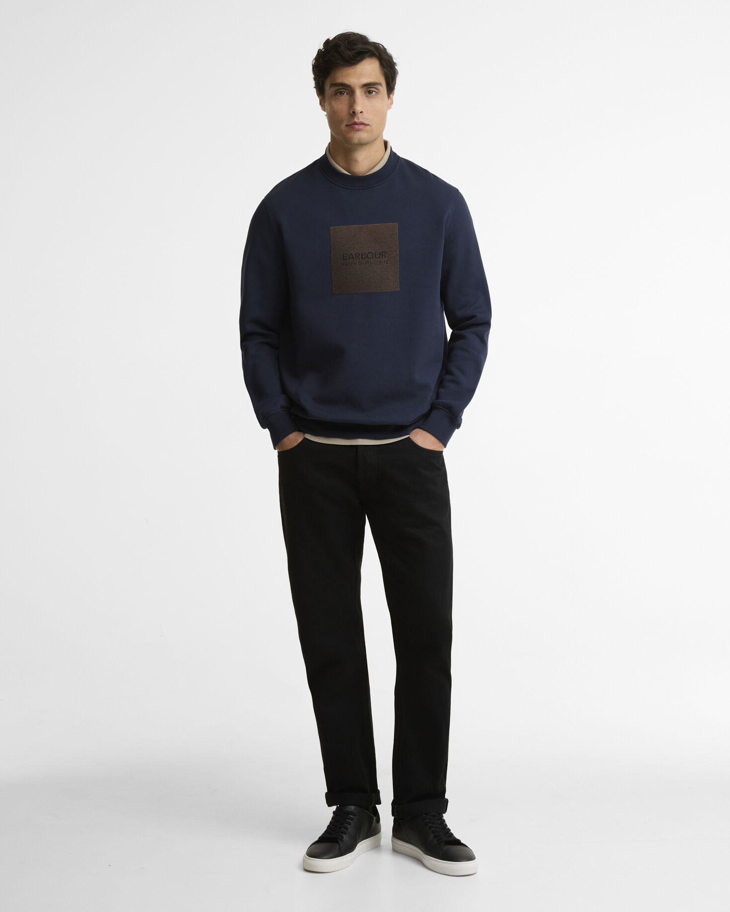 Burnett Sweatshirt Navy Blazer