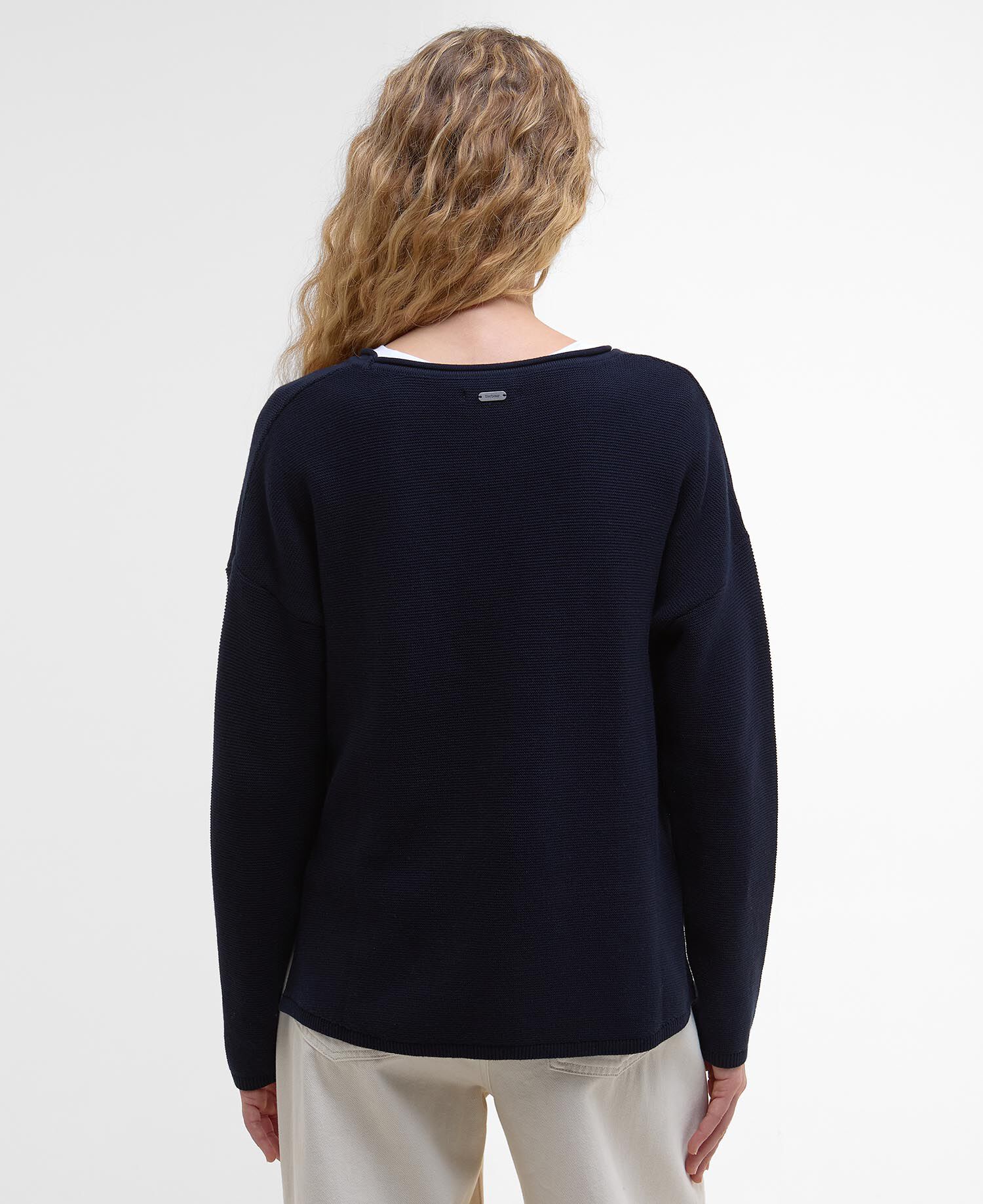 Pullover Marine Rundhalsausschnitt
