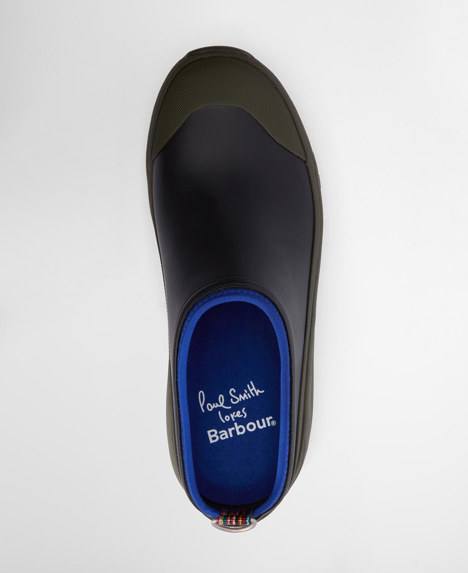 Paul Smith Loves Barbour Herren Clogs Dark Navy