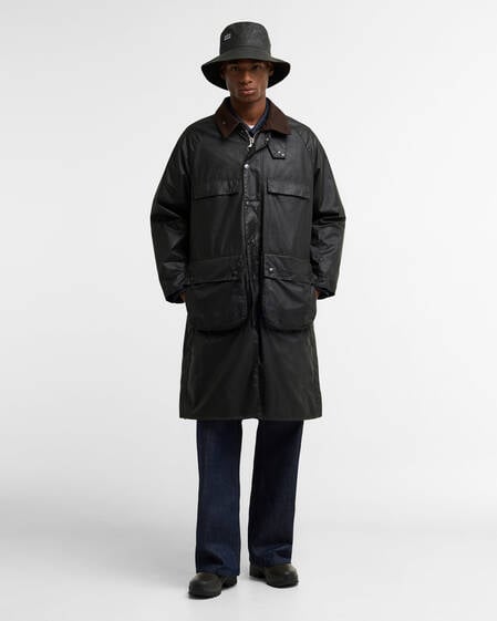 Barbour x A.P.C. Clogs Herren Dark Sage