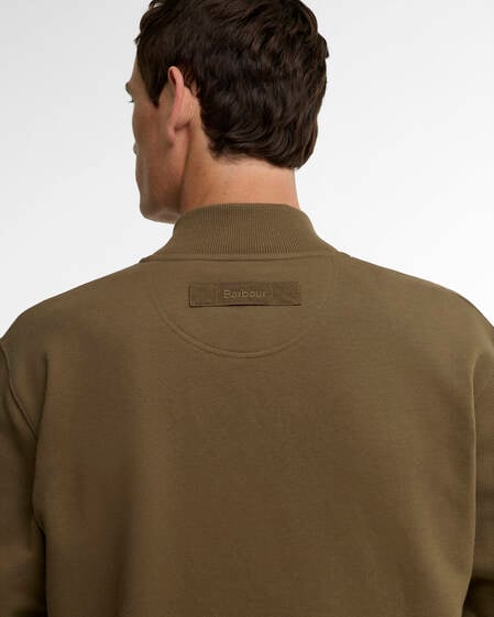 Felpa con zip Caldbeck Beech