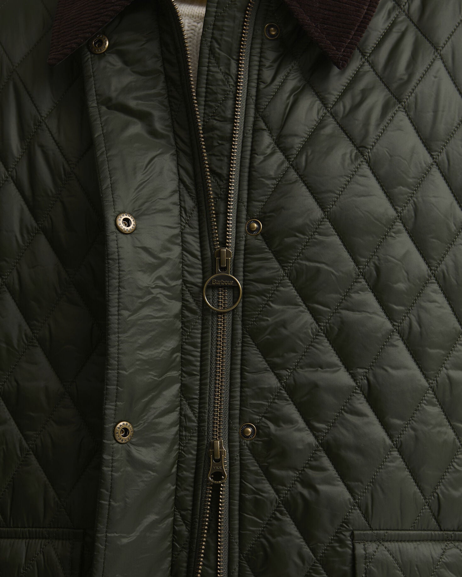 Mildred Quilted Cape Olive/Shadow Classic