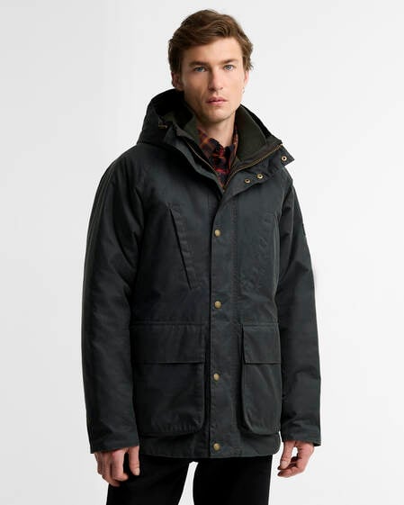 Giacca cerata Oakdale Sage