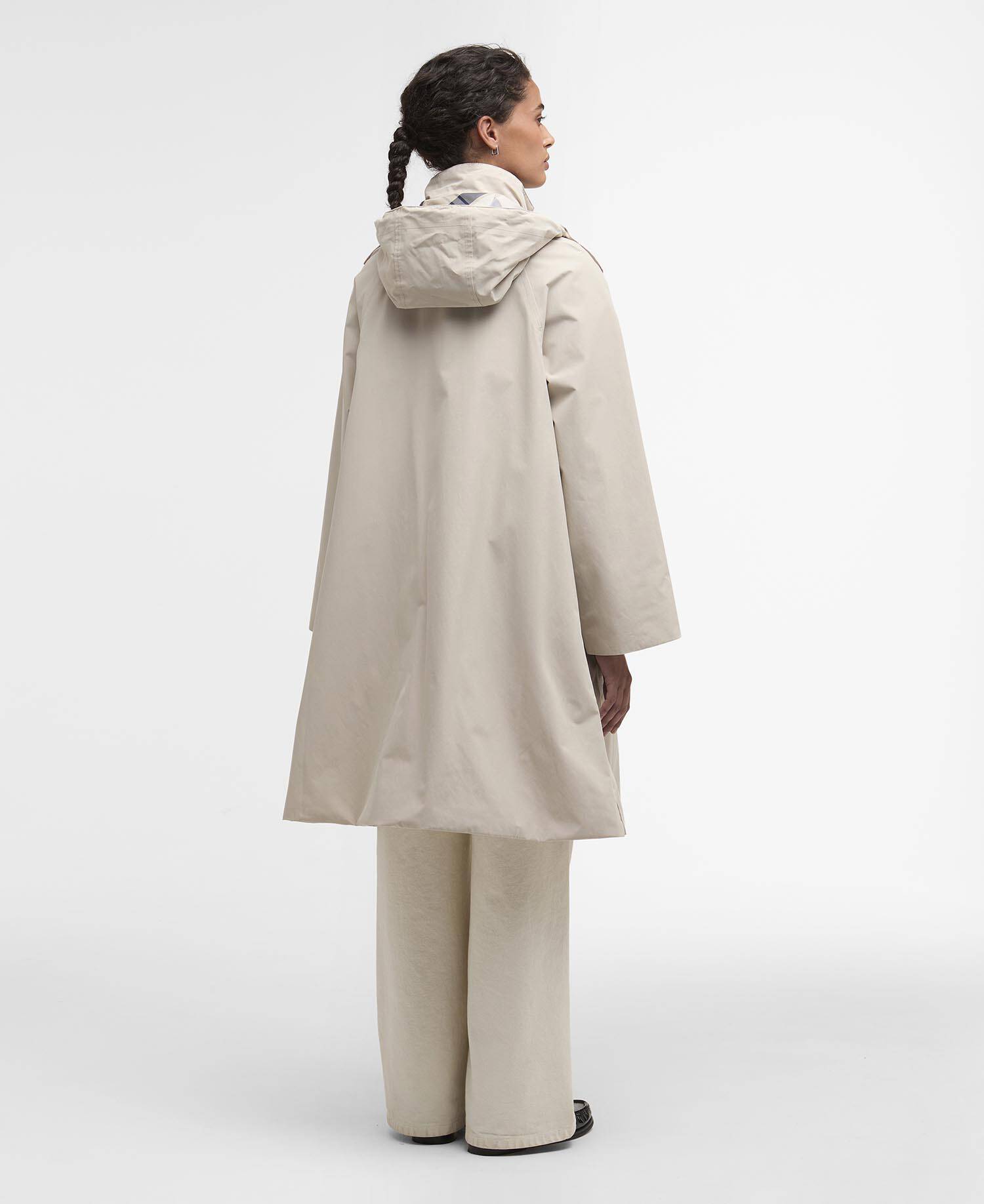 Devlin Waterproof Jacket Mist/Dress Navy Tartan image number 2