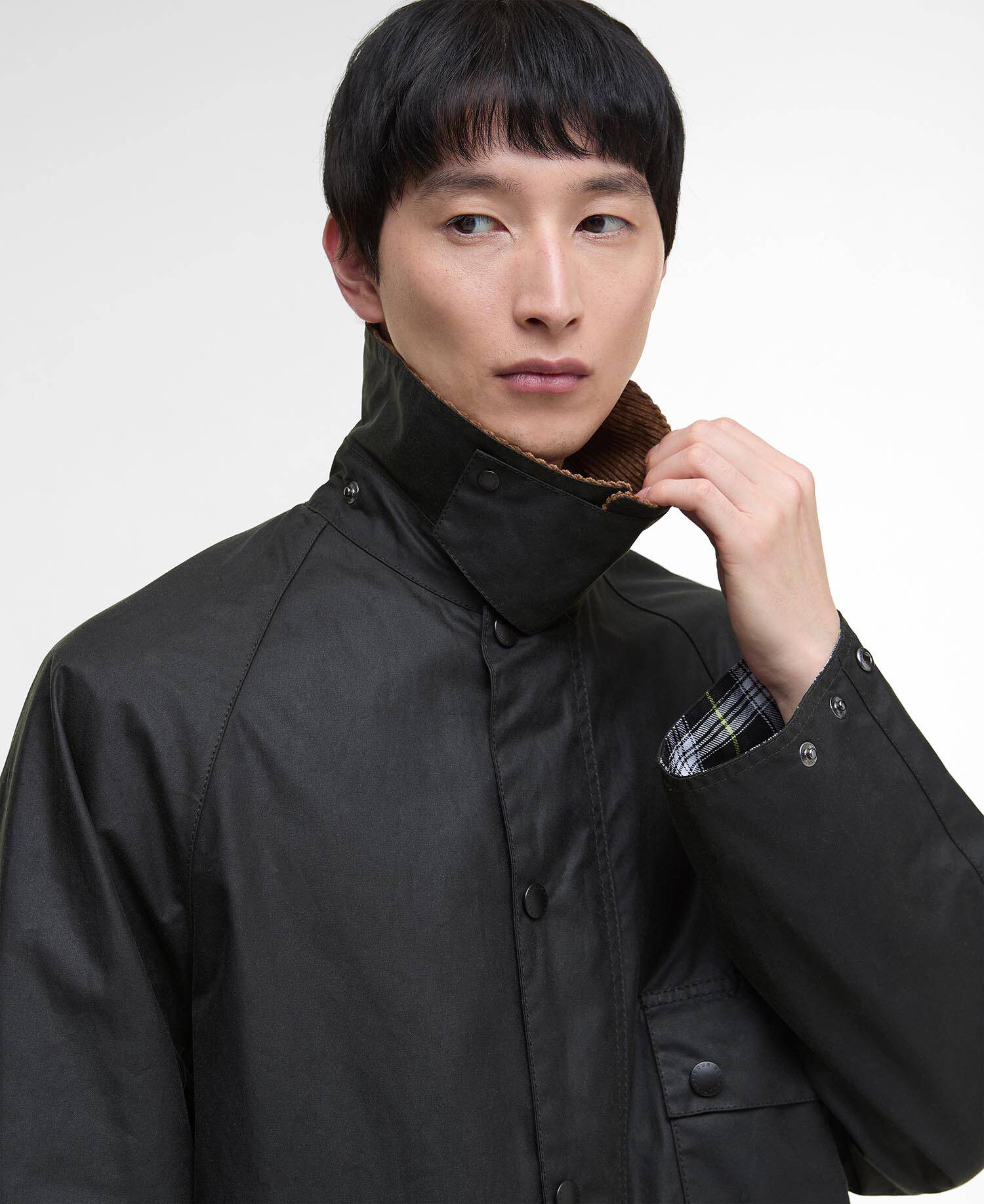 Giacca cerata oversize Solway Sage image number 3