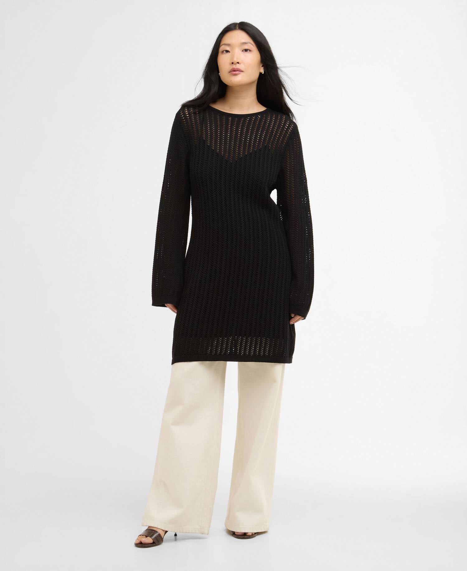 Daya Knitted Mini Dress Black image number 0