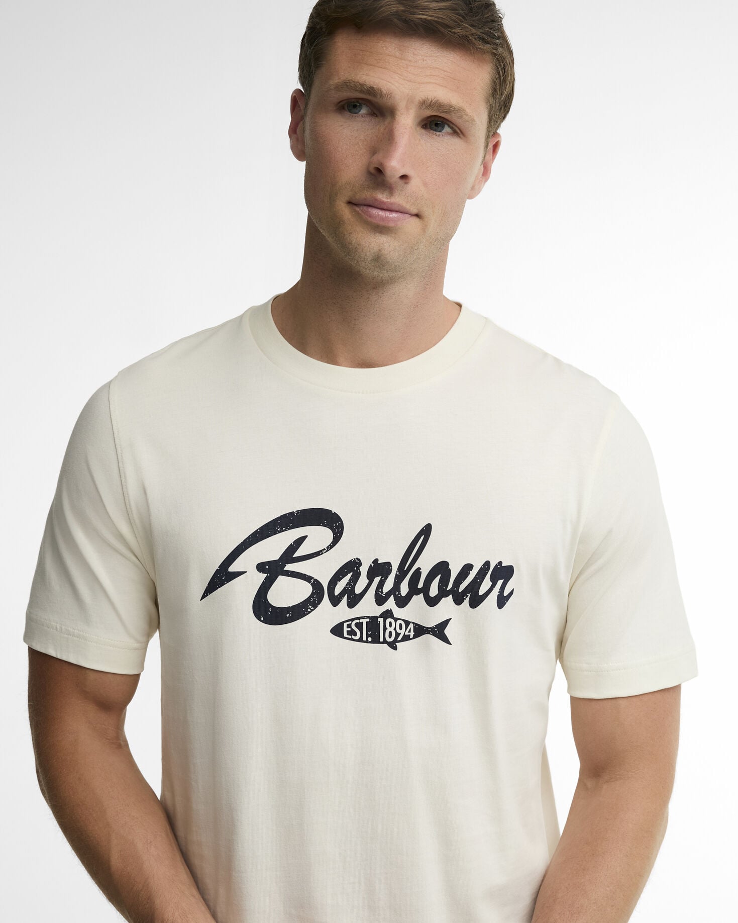 Hook Relaxed Graphic T-Shirt Whisper White