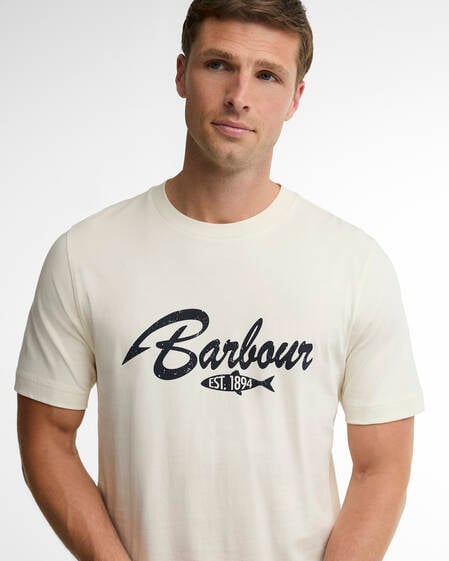 Hook Relaxed Graphic T-Shirt Whisper White