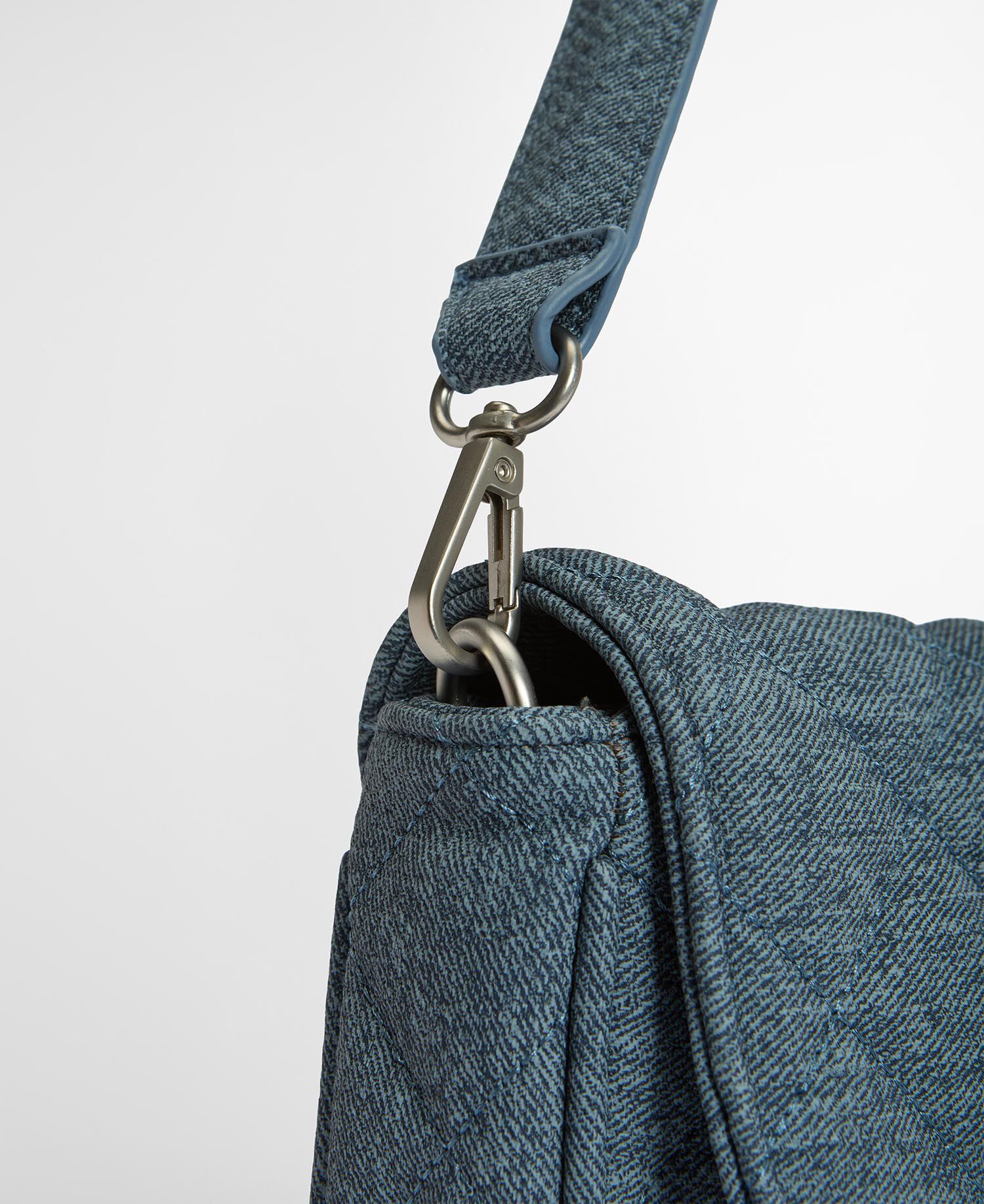 Denim Mini Soho Crossbody Bag Light Denim