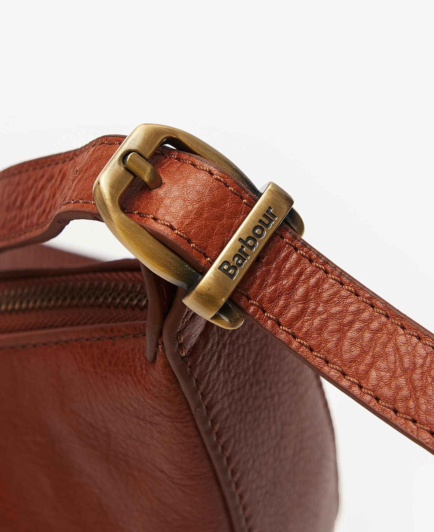 Laire Leather Half-Moon Bag