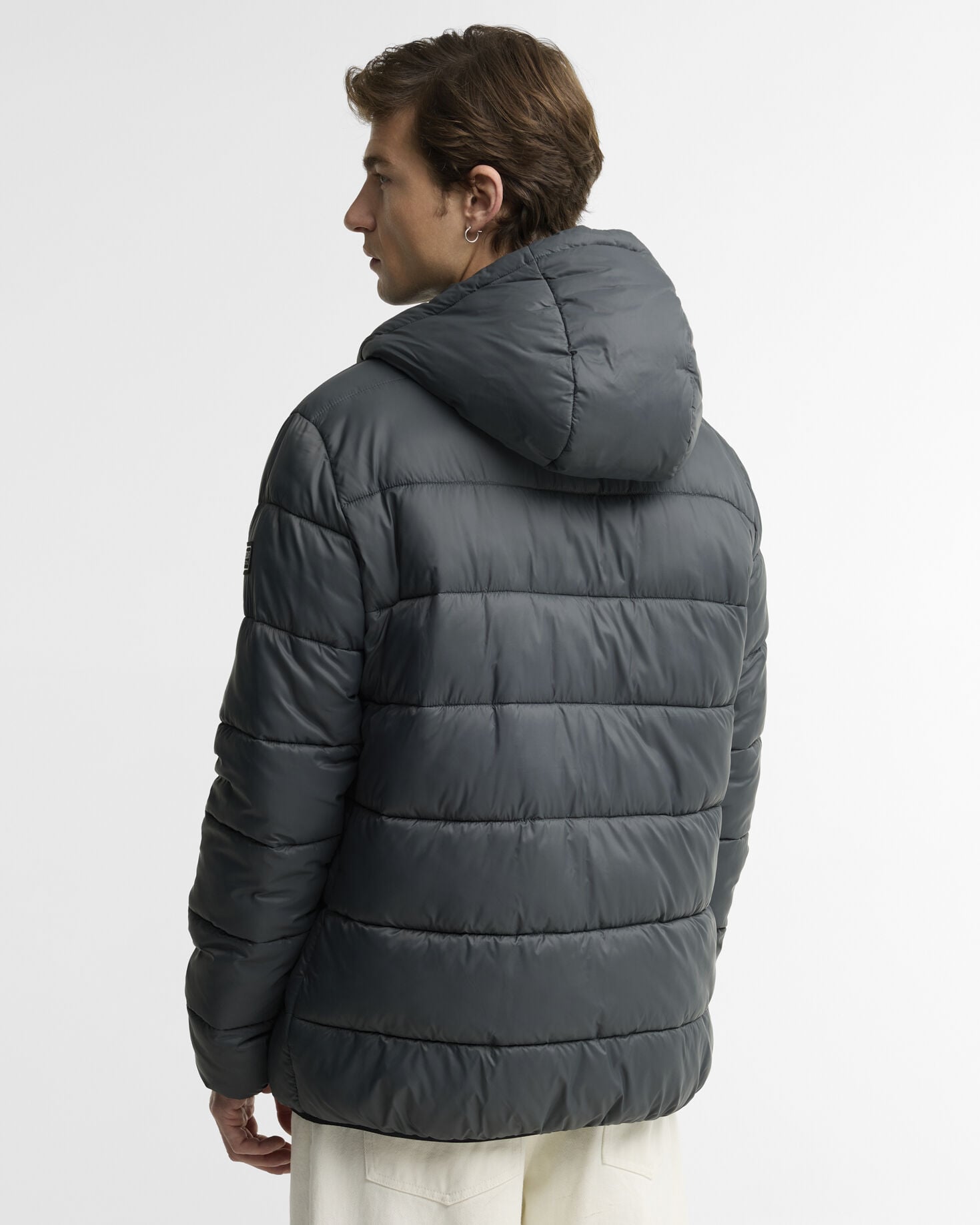Bobber Puffer Jacket Charcoal