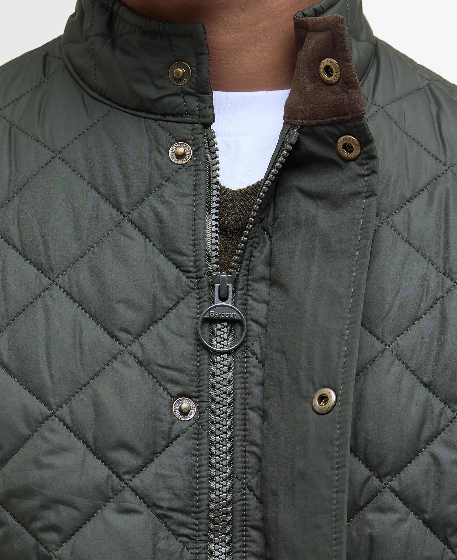 Lowerdale Quilted Jacket Sage image number 5