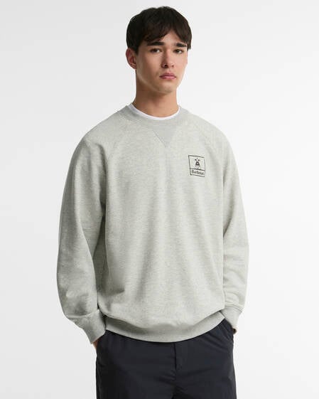 Transport Oversized Sweatshirt Grey Marl