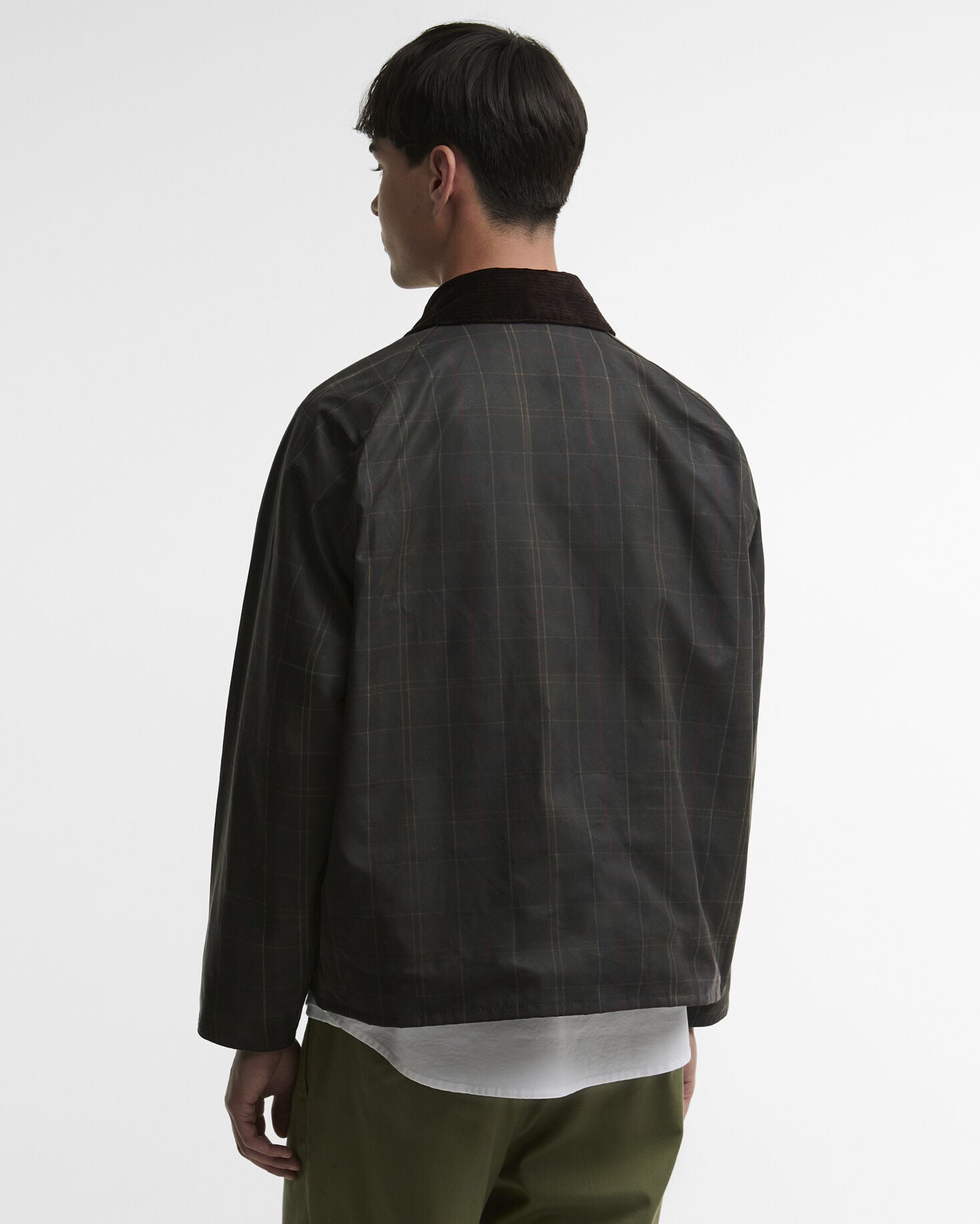 Tartan Transport Waxed Jacket Dark Tartan