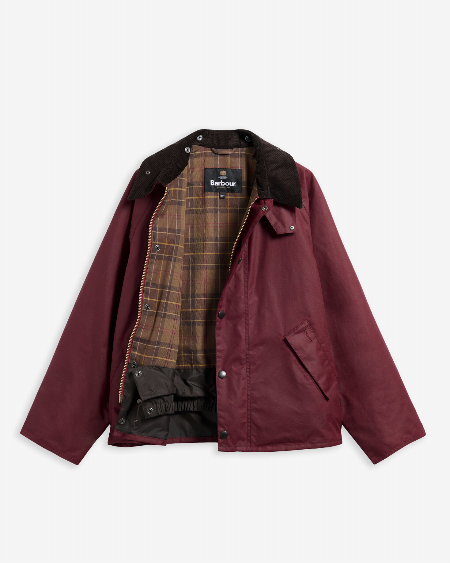 Wachsjacke OS Transport Biking Red