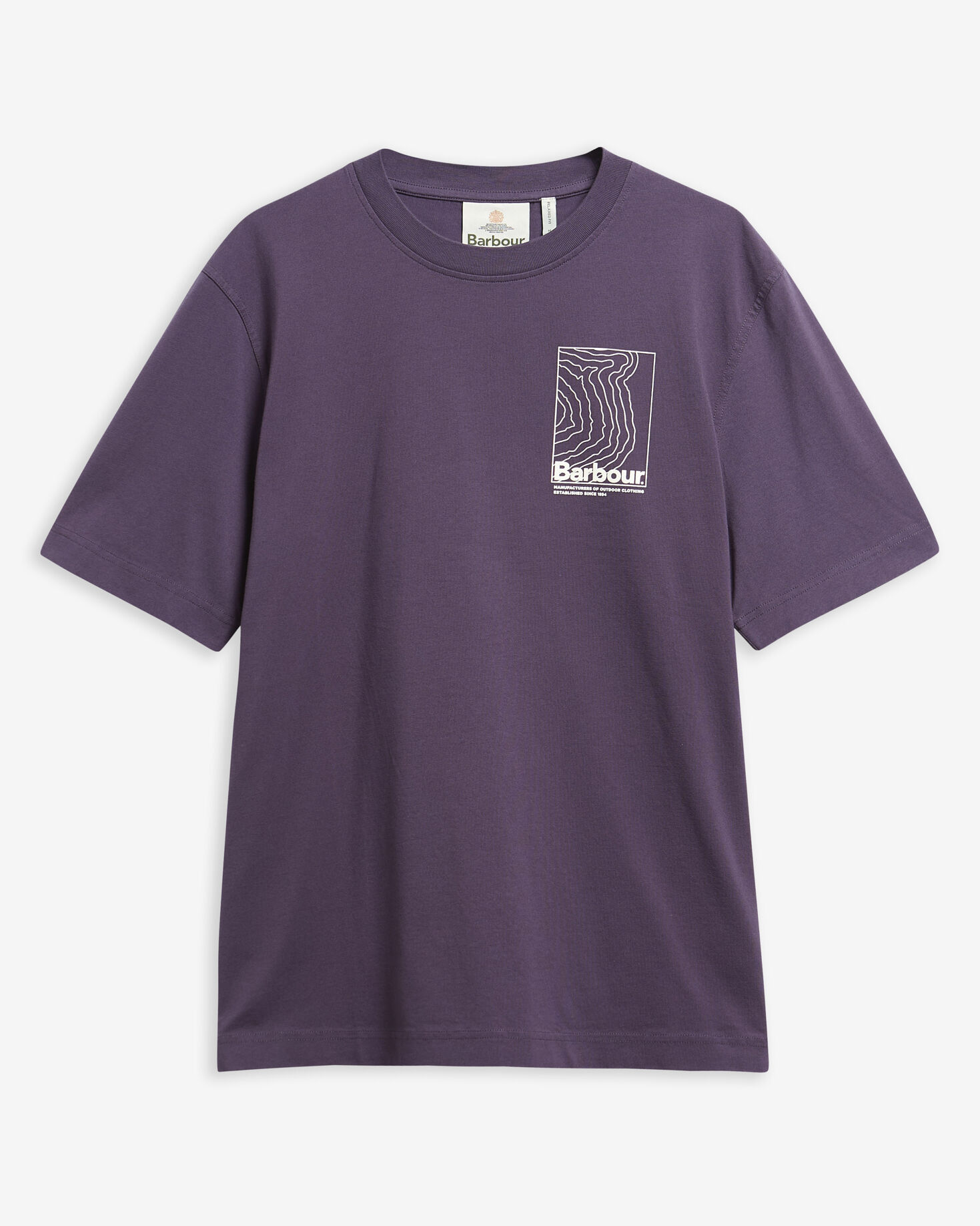 Woodbine Relaxed Graphic T-Shirt Grape