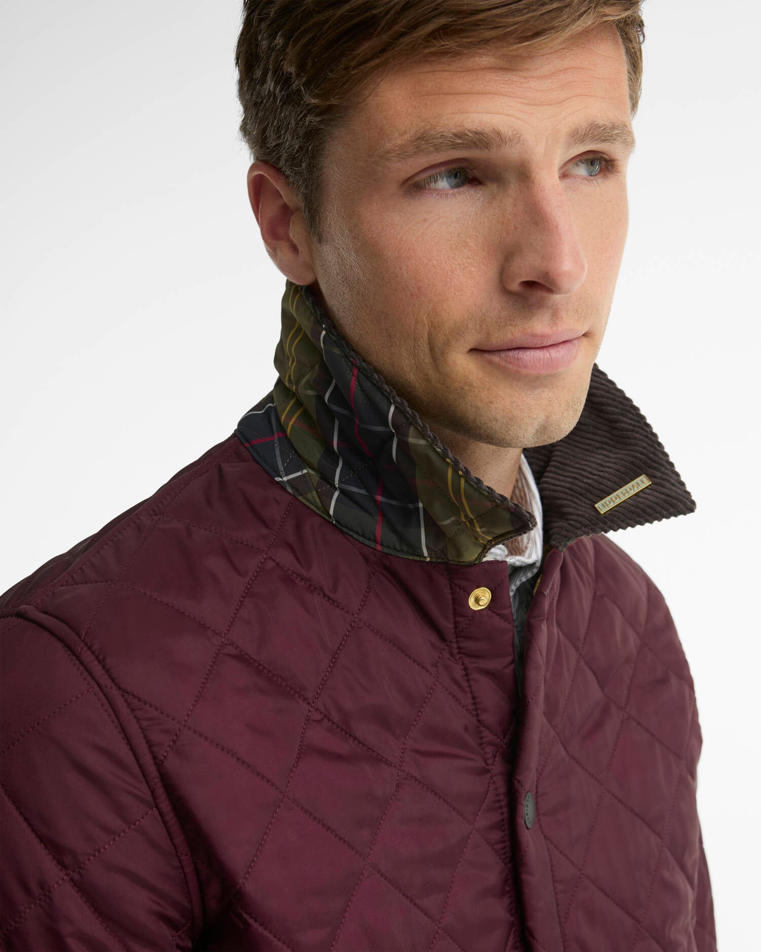 Icons Heritage Liddesdale Quilted Jacket Bordeaux image number 3