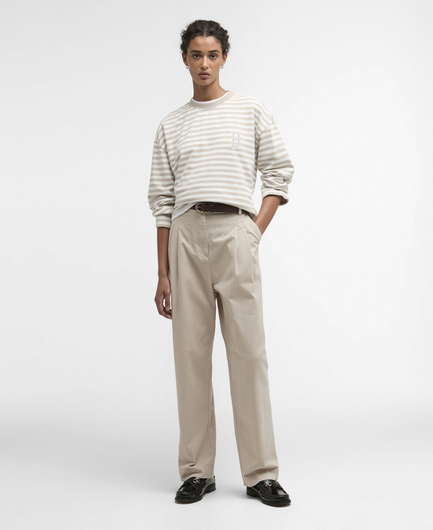 Pantaloni a taglio dritto Verona Mist