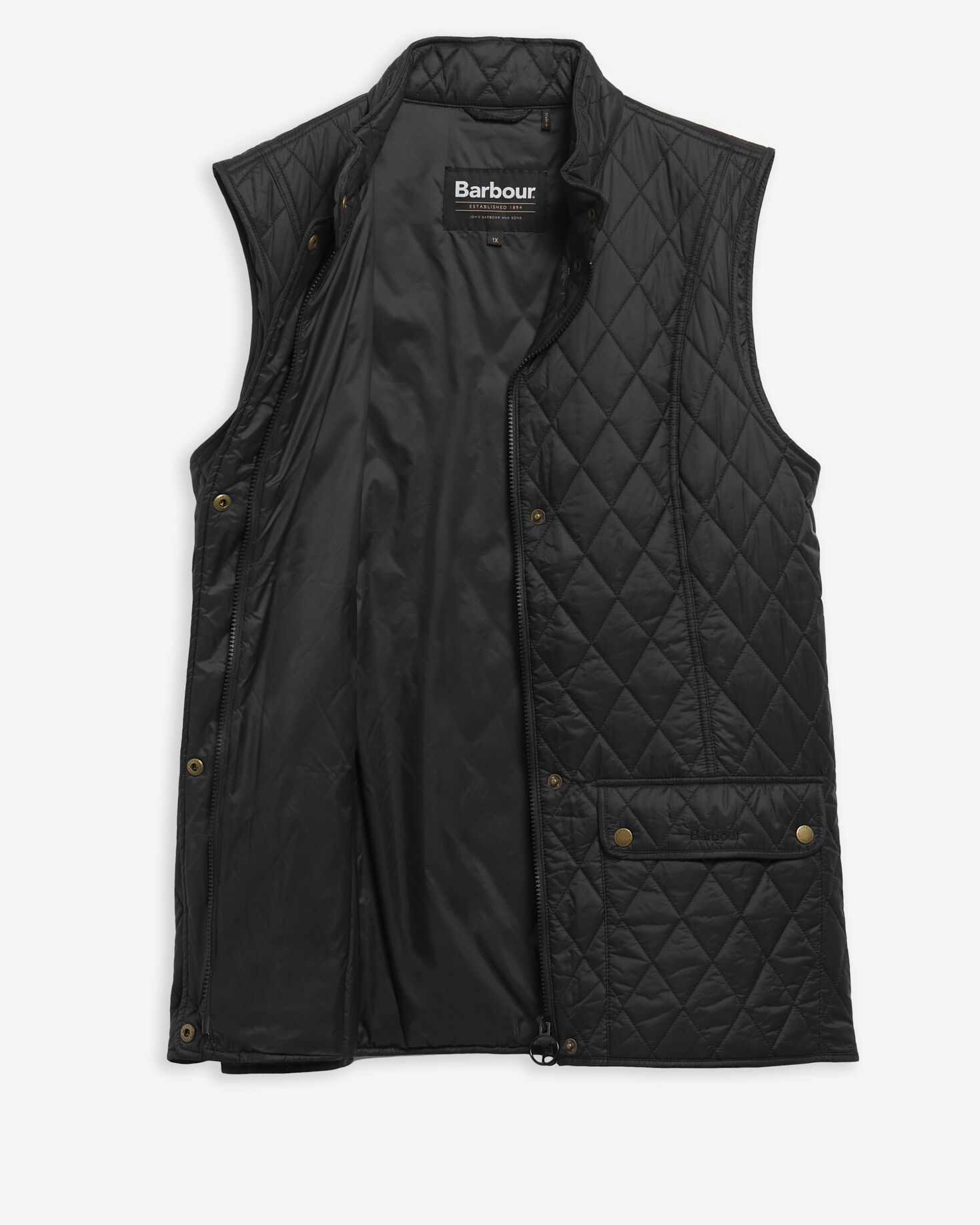Otterburn Plus-Size Gilet Black