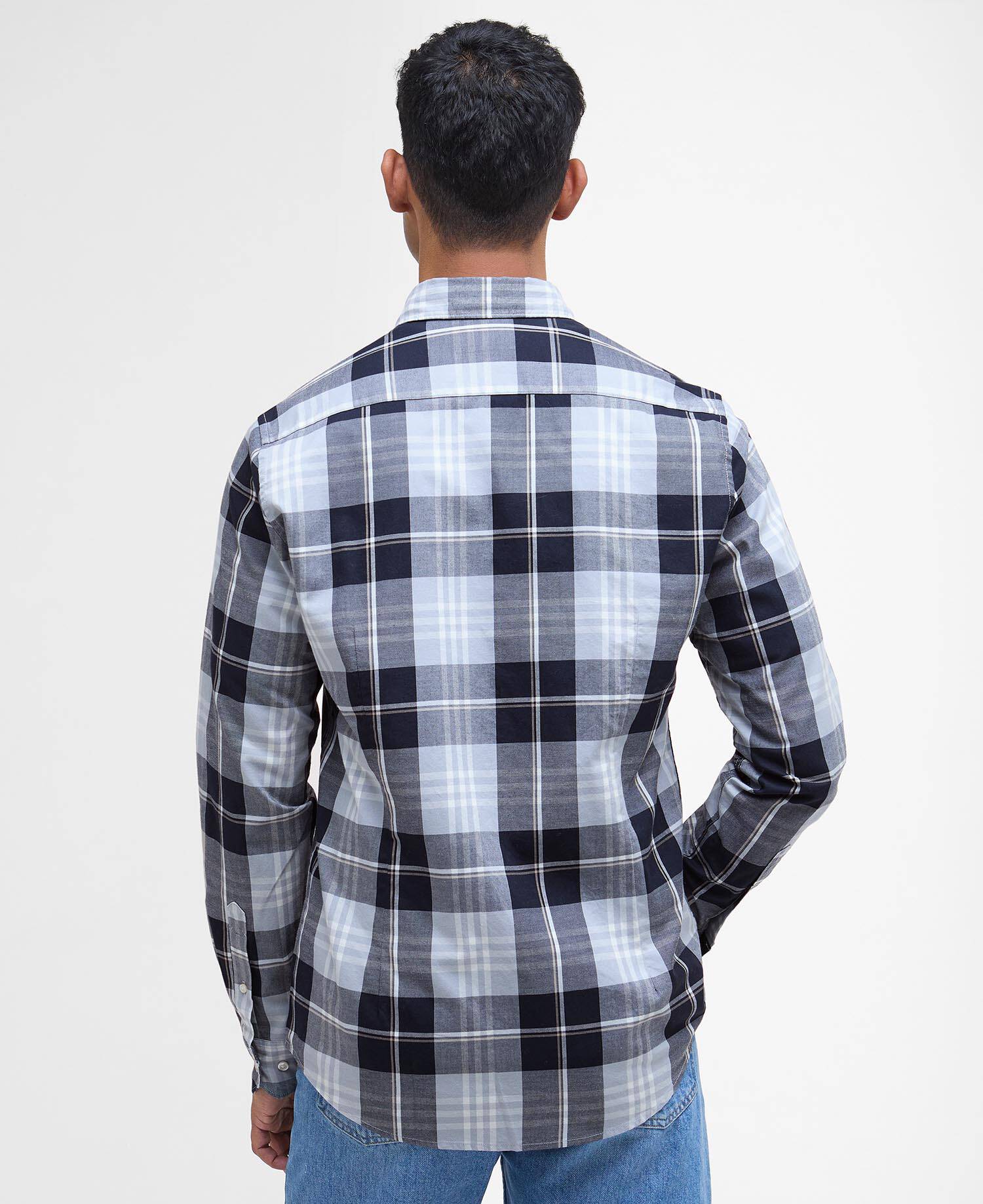 Edgar Tailored Long-Sleeved Shirt Mineral Blue image number 2