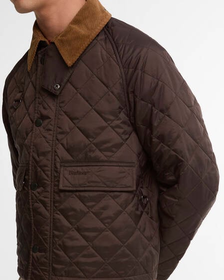 Spey Quilted Jacket Dark Brown