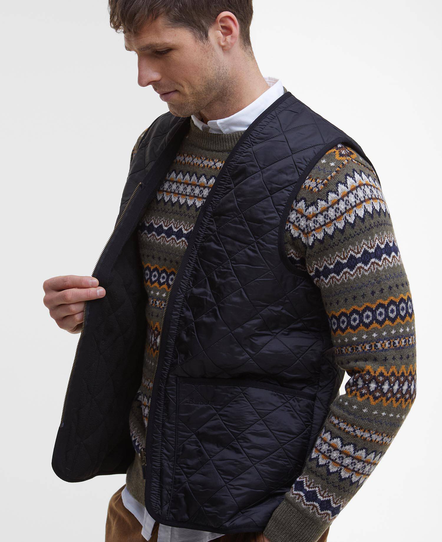 Polarquilt Zip-In Liner Classic Black image number 3