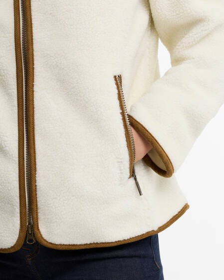 Lavenham Fleece Winter Pearl-Classic
