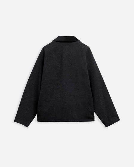 Paul Smith Loves Barbour Transport Wool Jacket Charcoal