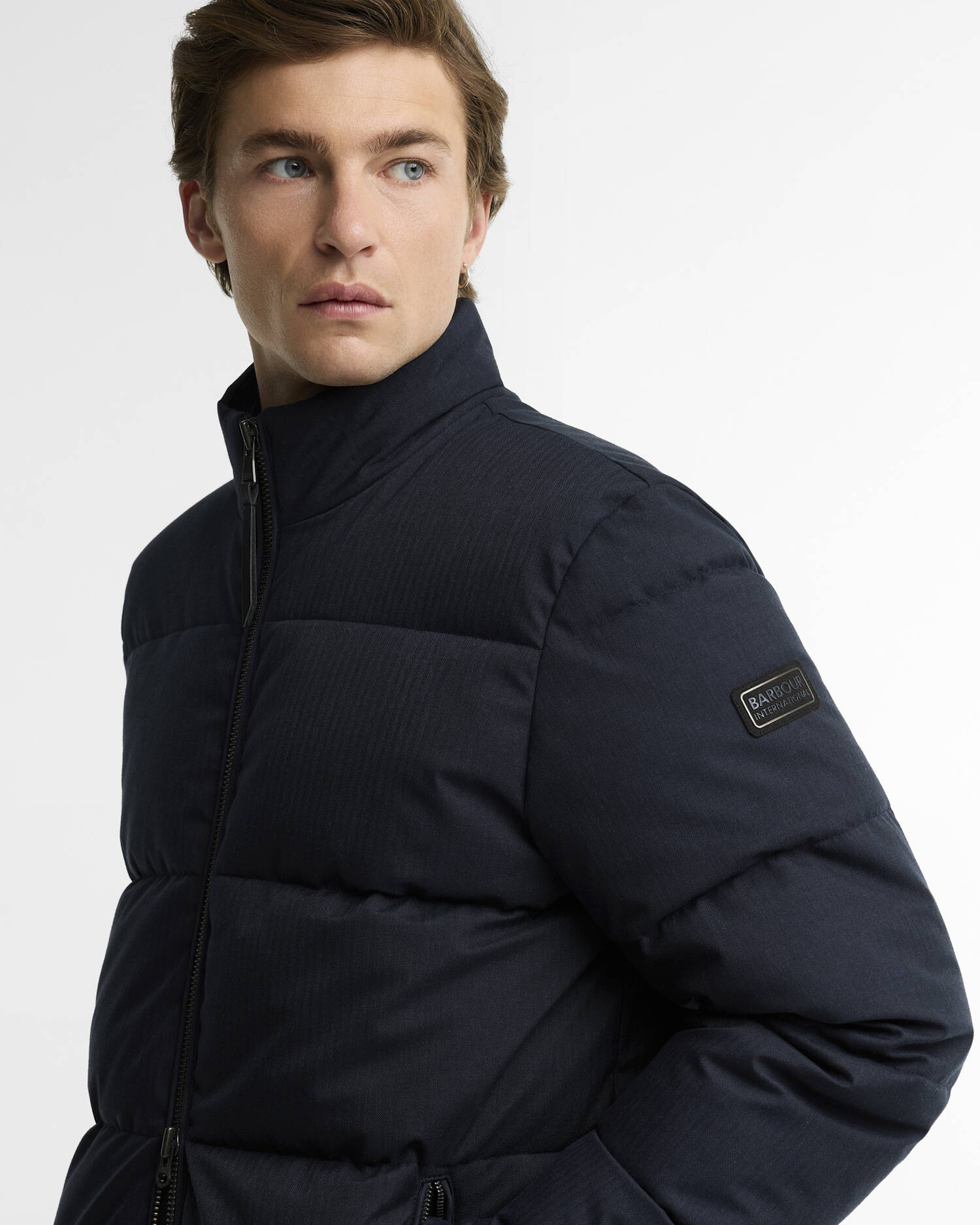 Tour Puffer Jacket Dark Navy image number 3