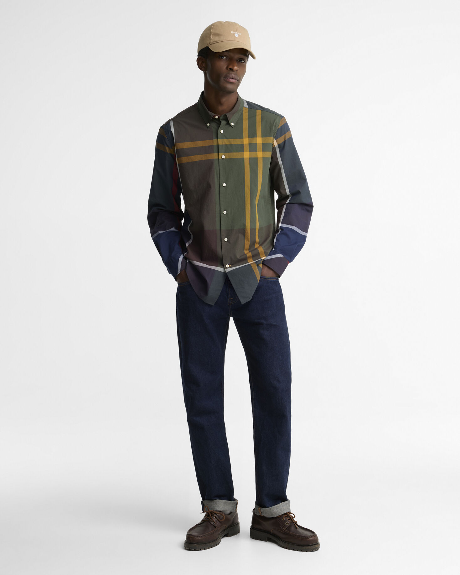 Barbour Hemd Oversized Tartan Dunoon Tailored Fit Classic Tartan