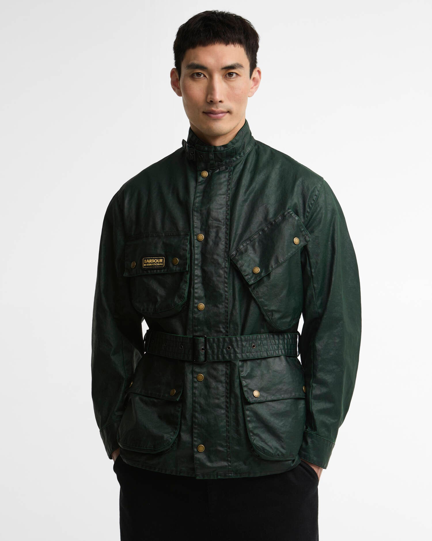 Freizeitjacke Distressed 90th Anniversary A7 Green image number 0