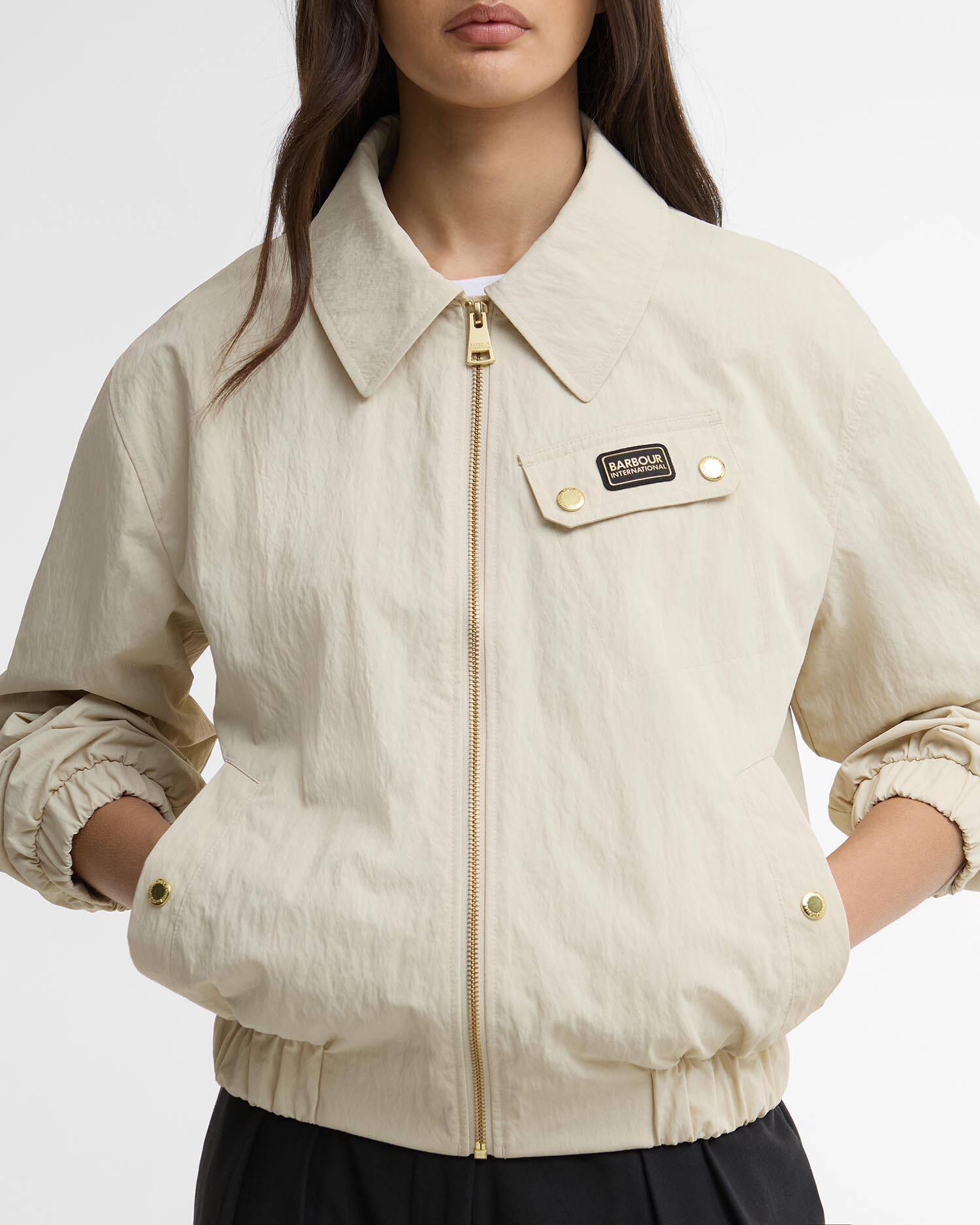 Jacke Draycott Harrington Showerproof Oyster image number 4