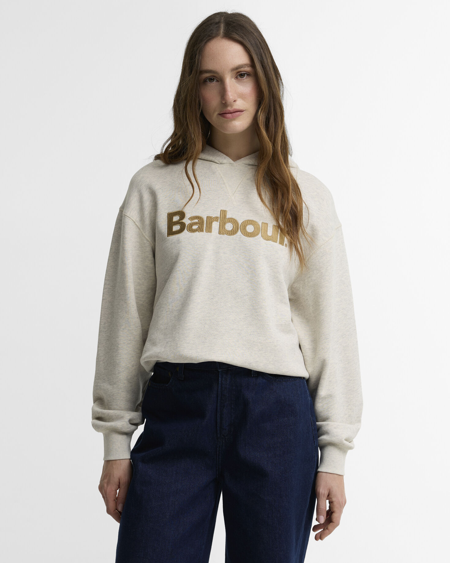 Hartland Hoodie Cloud Marl/Warm Trench