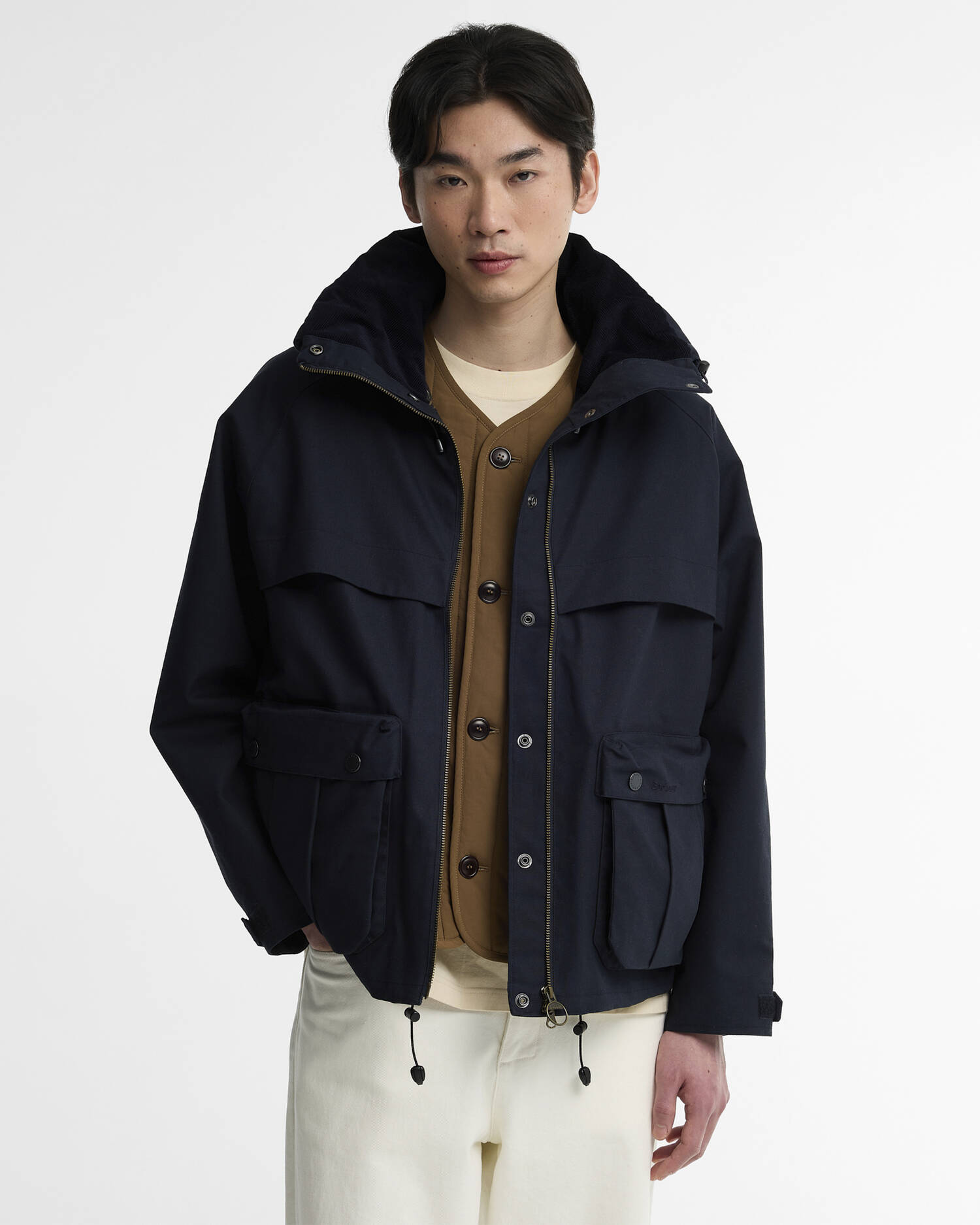 Barbour Jacke Ursula Wading Waterproof Navy image number 0