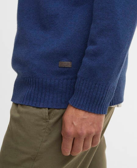 Kelson Quarter-Zip Jumper Blue