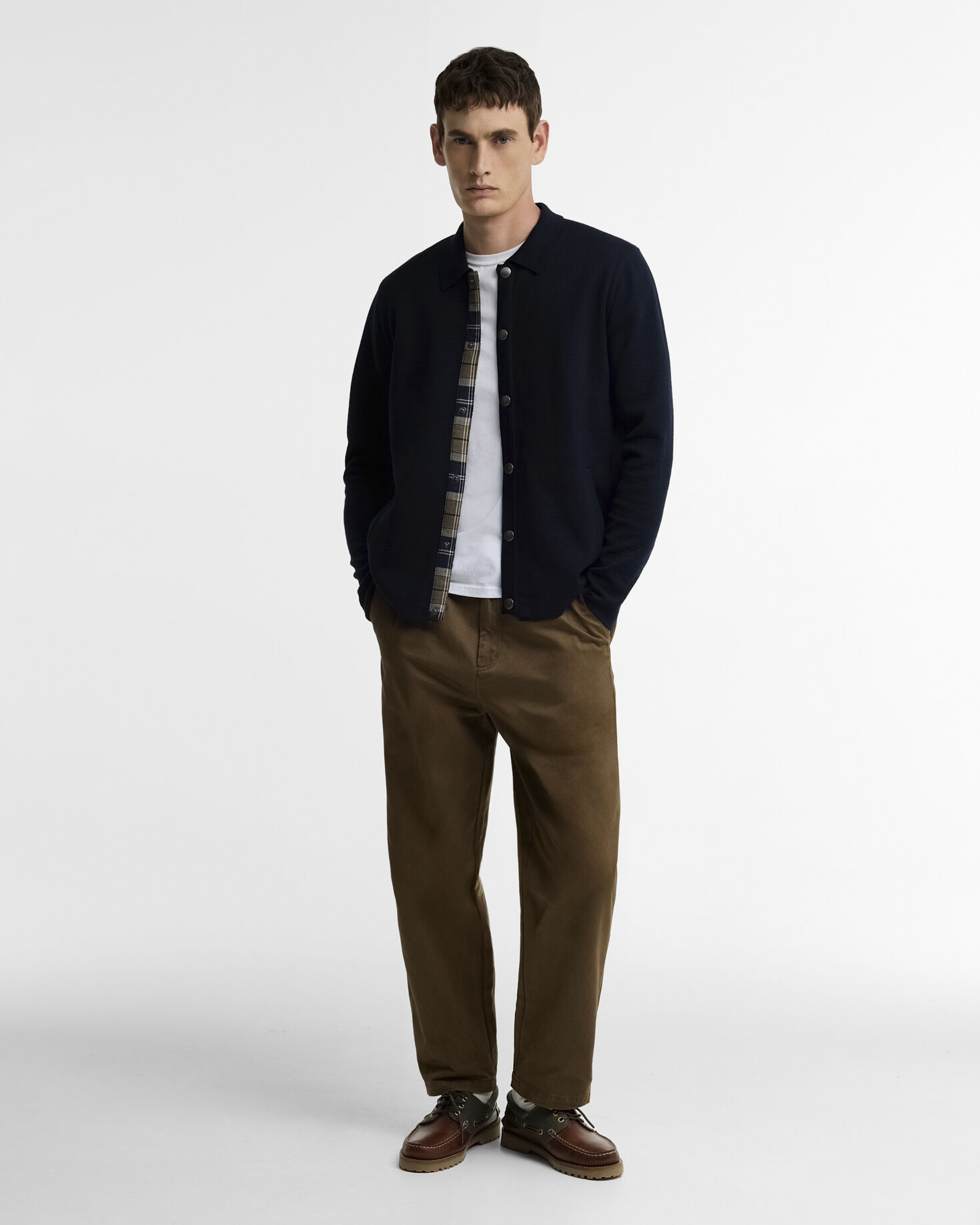 Barbour Hose Yorklane Twill Dark Sand