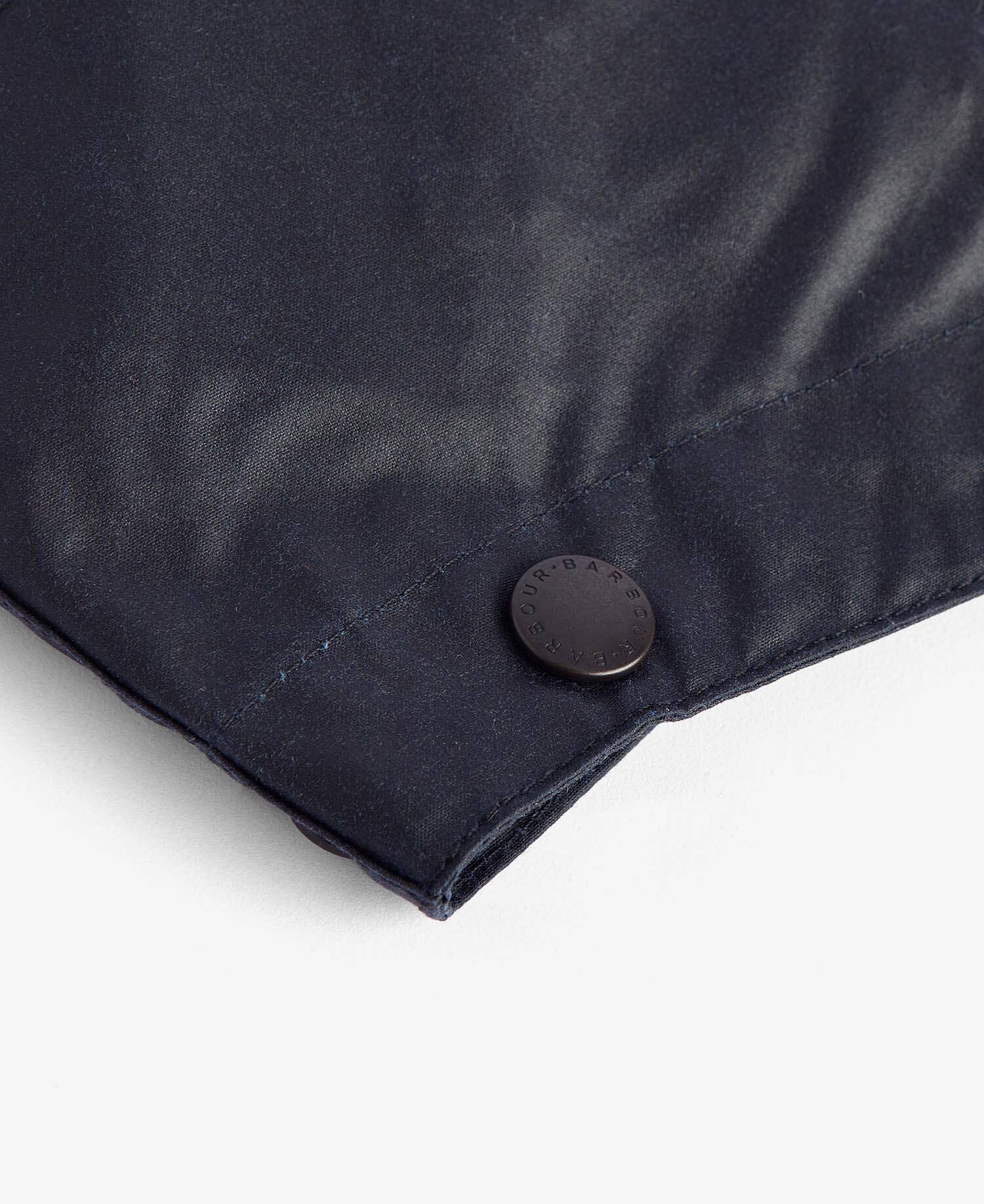Waxed Cotton Plain Hood Classic Navy image number 1