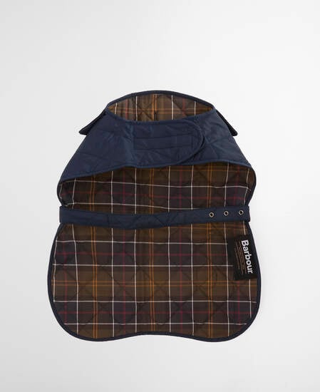 Hundemantel Quilted Dark Navy