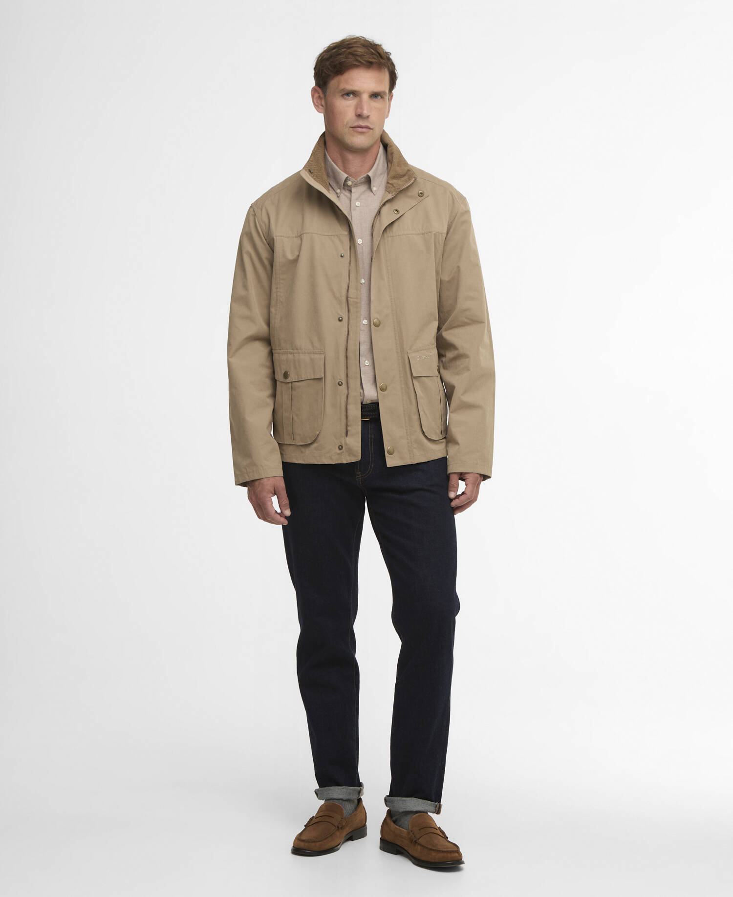Freizeitjacke Sander Military Brown image number 1