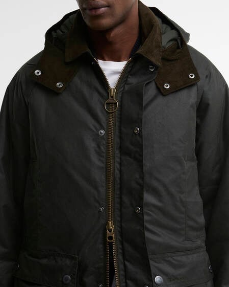 Modern Beaufort Waxed Jacket Sage/Shadow Classic