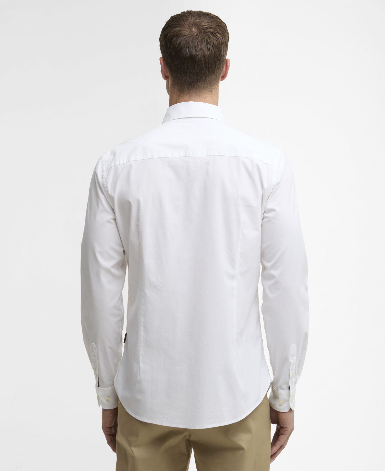 Westcroft Stretch Poplin Tailored Shirt White