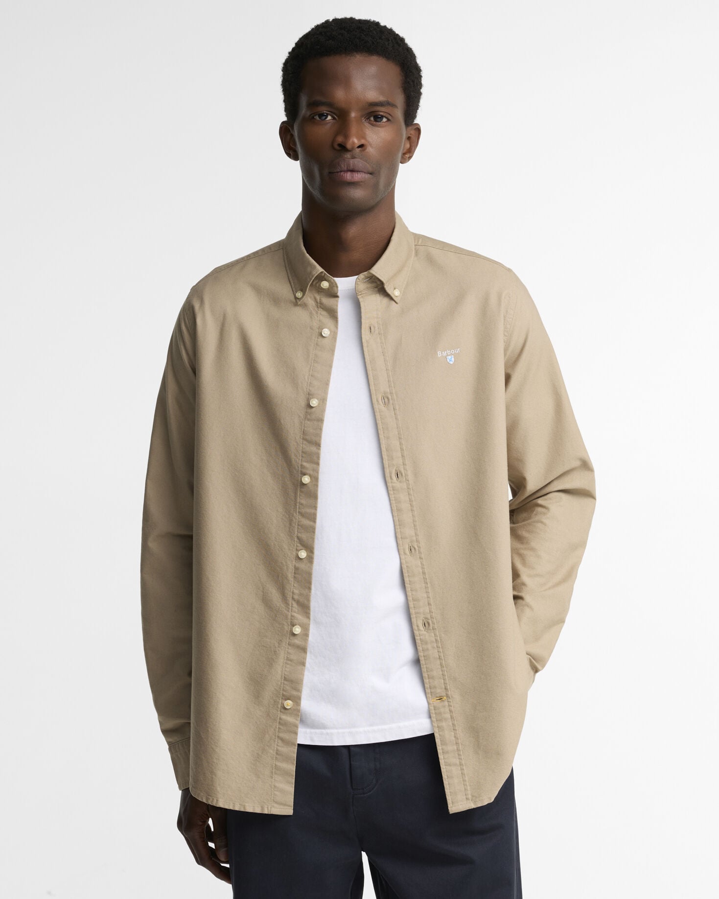 Camicia sartoriale Oxford Washed Stone