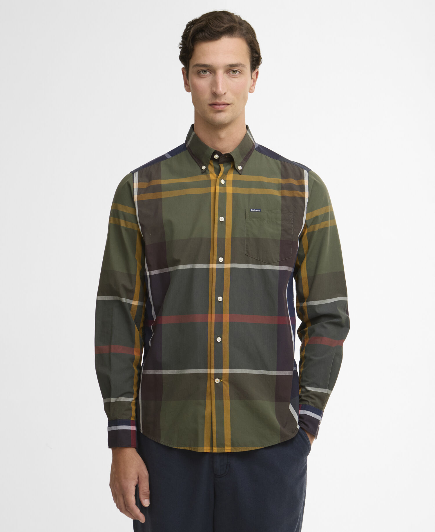 Harris Tailored Long-Sleeved Shirt Classic Tartan