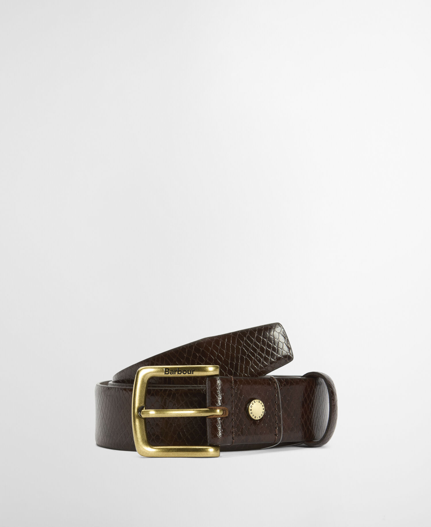 Cintura in pelle Jaspar Brown