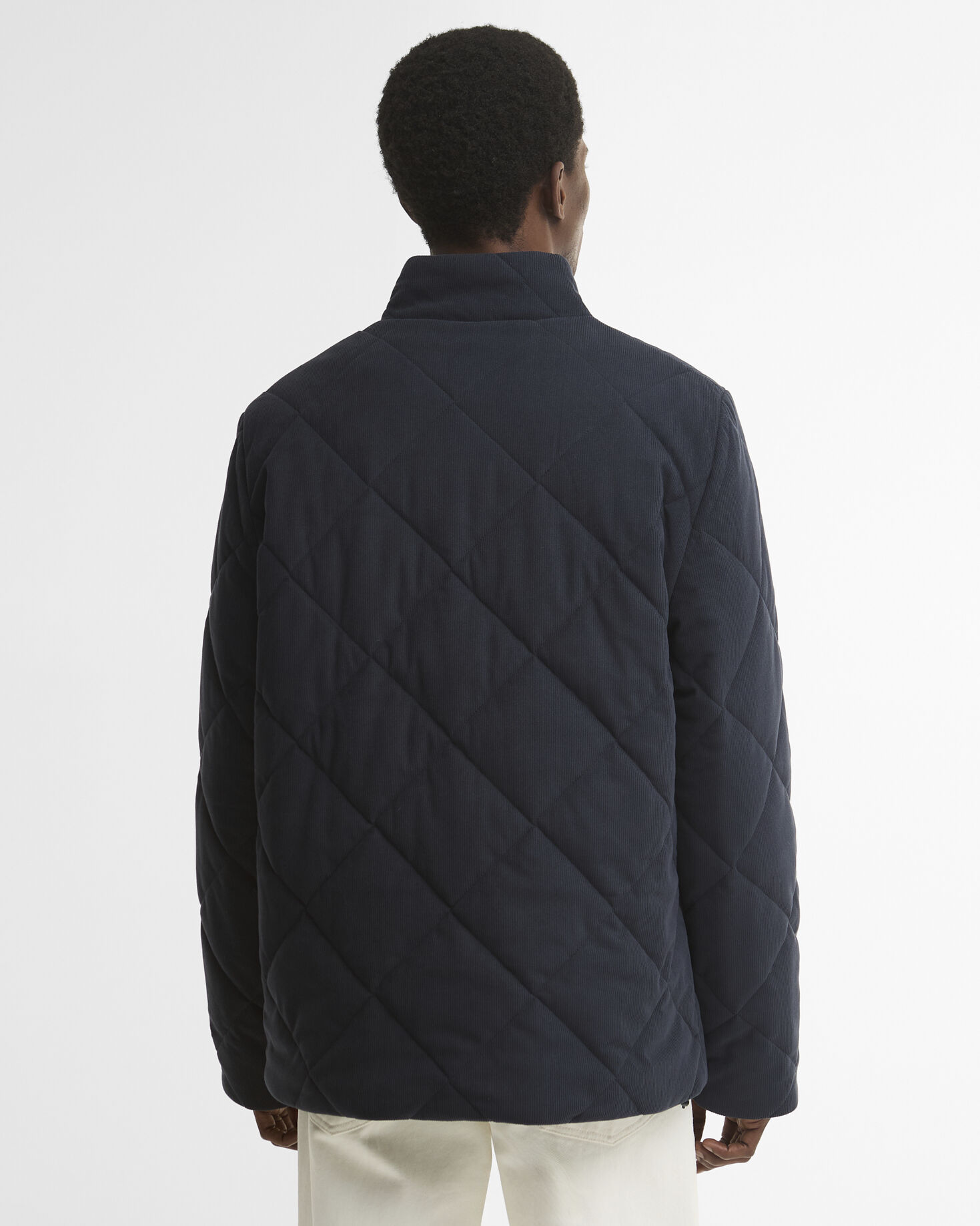 Corden Quilted Jacket Dark Navy