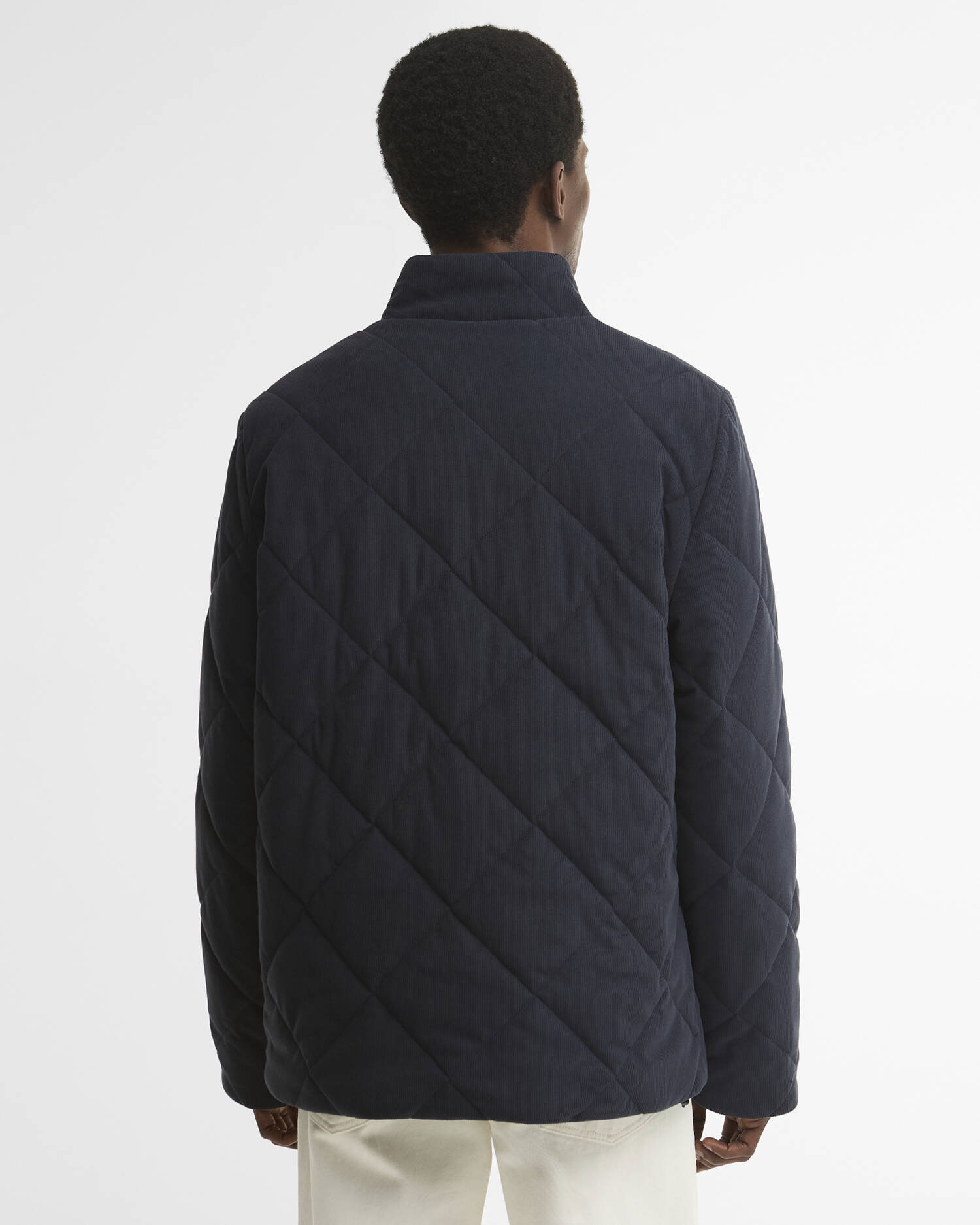 Corden Quilted Jacket Dark Navy image number 2