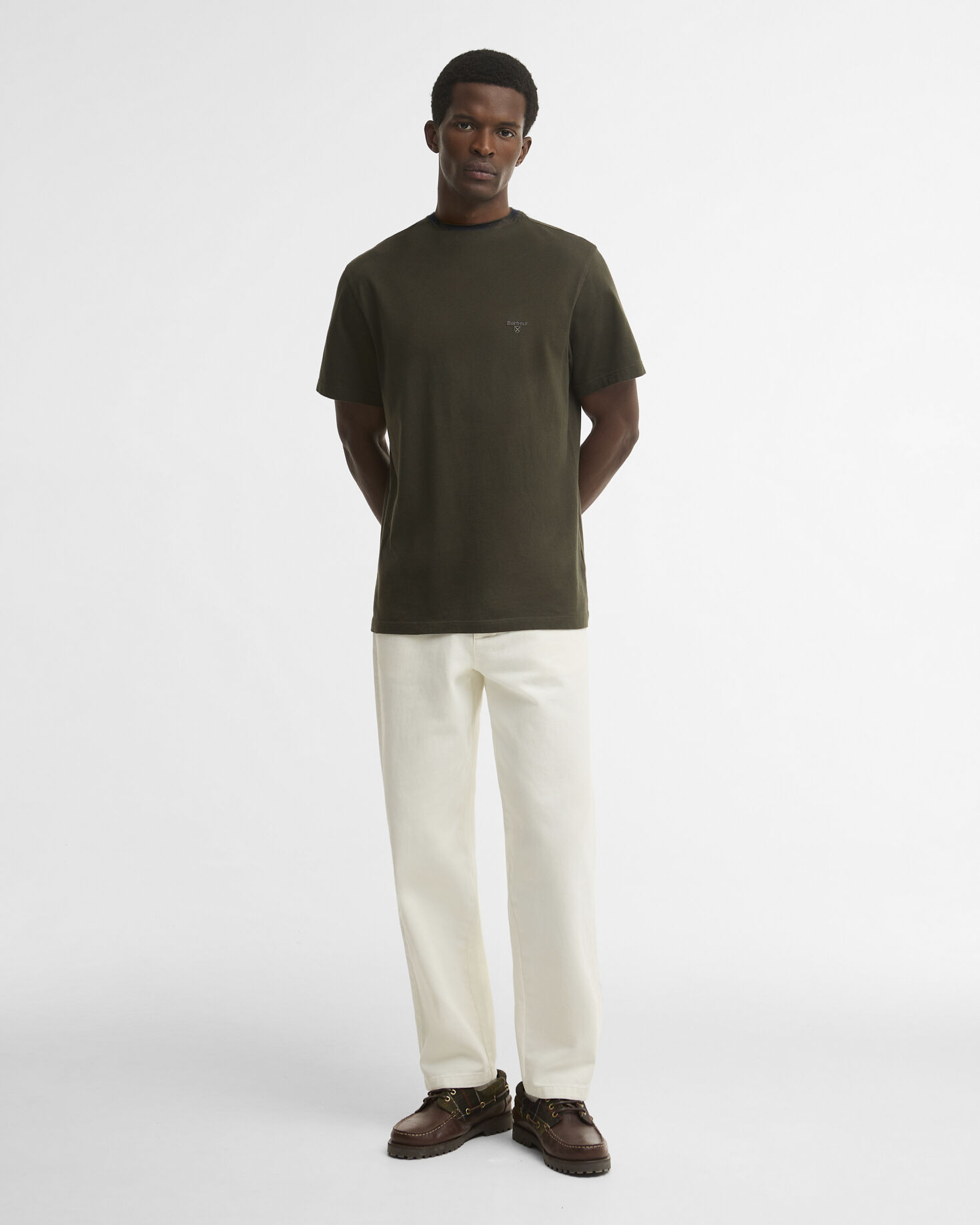 Barbour T-Shirt Stanford Tailored Sage