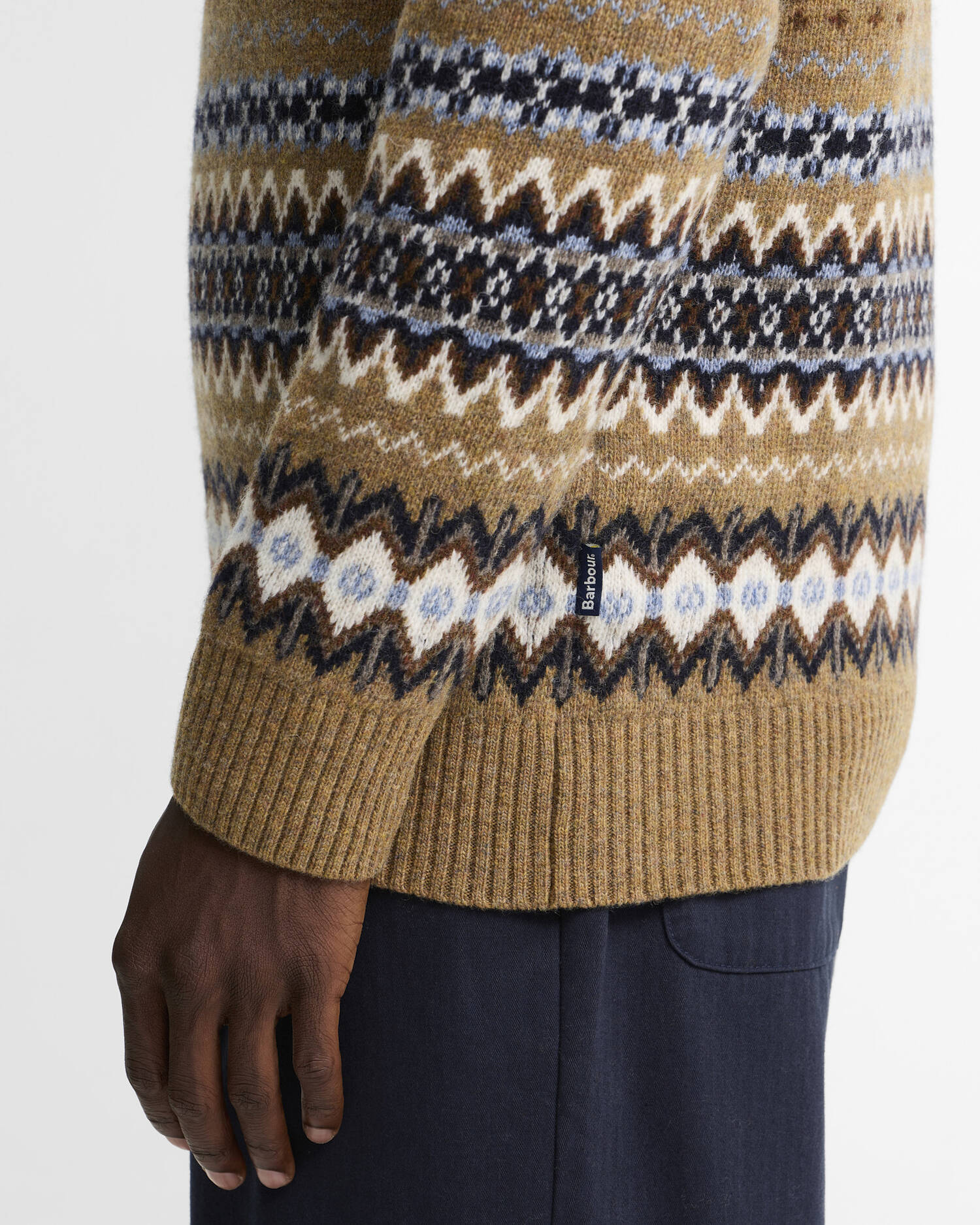 Case Fair Isle Jumper Trench image number 4
